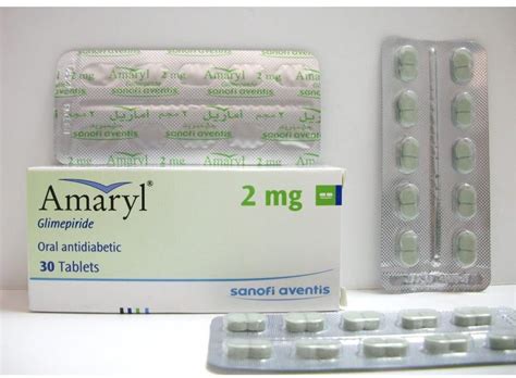 Amaryl 2 Mg 30 Tablet