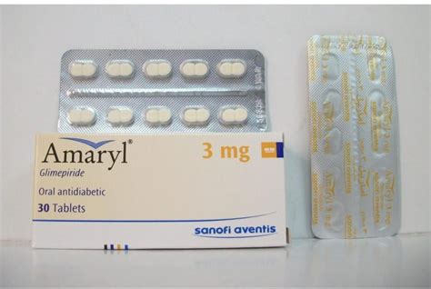 Amaryl 3 Mg 30 Tablet