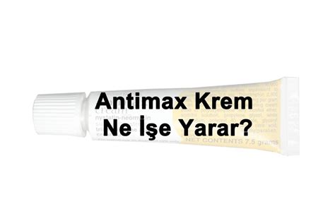 Antimax 30 Gr Krem