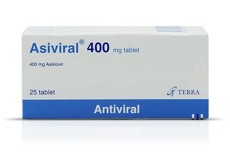 Asiviral 400 Mg 25 Tablet