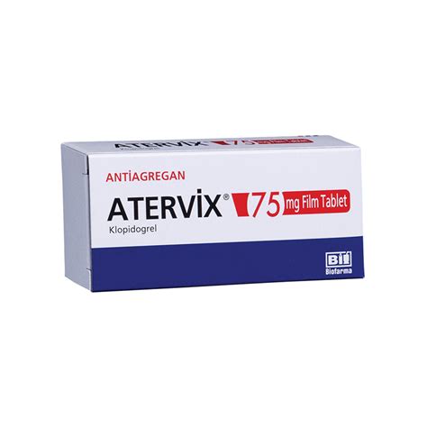 Atervix 75 Mg 90 Film Tablet