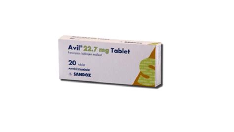 Avil 22,7 Mg Tablet