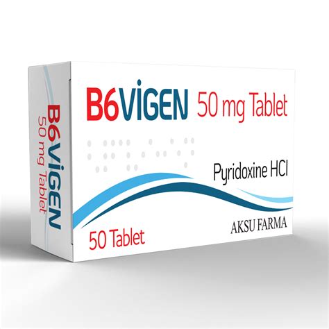 B6 Vigen 50 Mg 50 Tablet