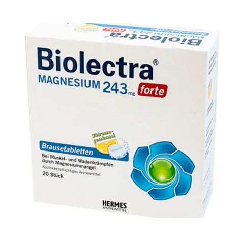 Biolectra Magnesium Forte 20 Efervesan Tablet