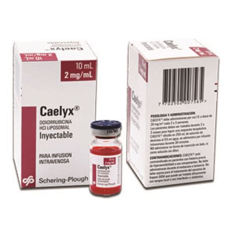 Caelyx 2 Mg/ml Konsantre Infuzyon Cozeltisi (1 Flakon)