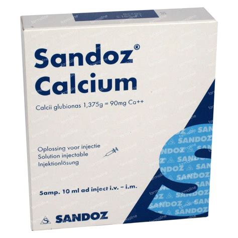 Calcium Sandoz %10 5 Ampul