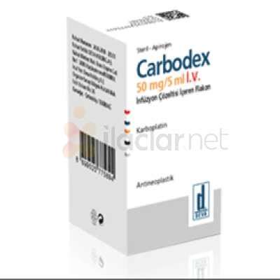 Carbodex 50 Mg/5 Ml Iv Inf. Coz. Iceren Flakon