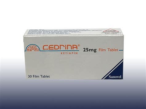 Cedrina 25 Mg 30 Film Tablet