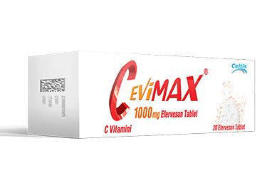 Cevimax 1000 Mg 20 Efervesan Tablet