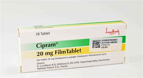 Cipram 20 Mg 28 Tablet