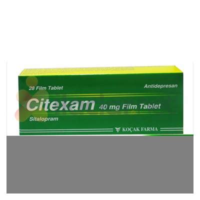 Citexam 40 Mg 28 Film Tablet