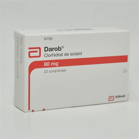Darob 80 Mg 50 Tablet