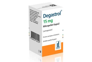 Degastrol 15 Mg Mikropellet Kapsul (28 Kapsul)