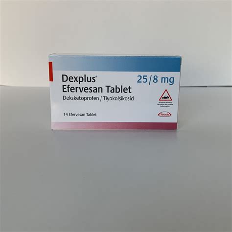 Dexplus 25 Mg/8 Mg 14 Efervesan Tablet