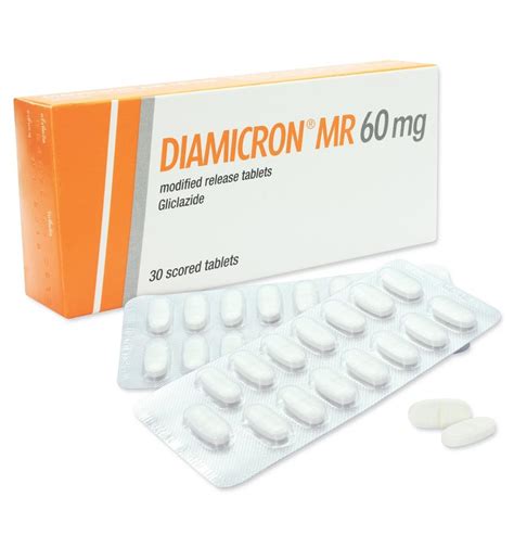 Diamicron Mr 60 Mg 60 Tablet