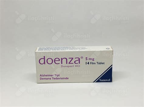 Donefix 5 Mg 14 Film Tablet