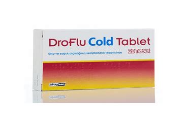 Droflu Cold 200 Mg/30 Mg 24 Tablet