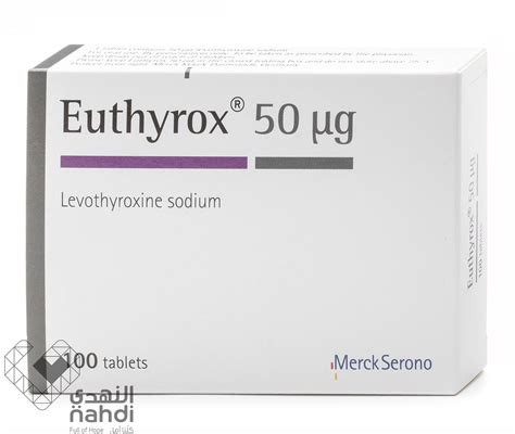 Euthyrox 100 Mcg 50 Tablet