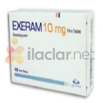 Exeram 10 Mg 28 Film Tablet