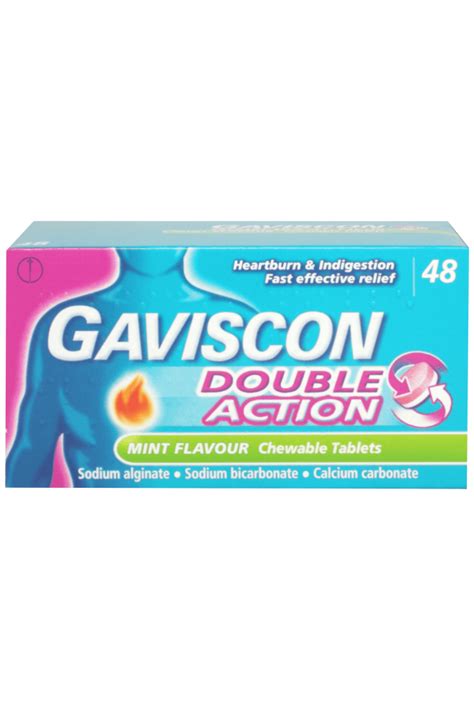 Gaviscon Double Action 48 Cigneme Tableti