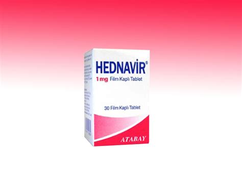 Hednavir 1 Mg 30 Film Tablet