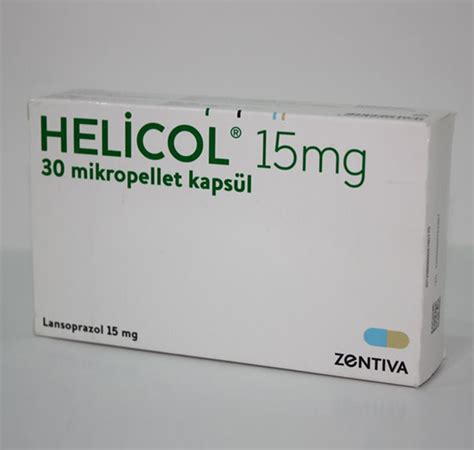 Helicol 15 Mg 30 Mikropellet Kapsul