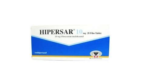Hipersar 10 Mg Film Kapli Tablet (28 Tablet)