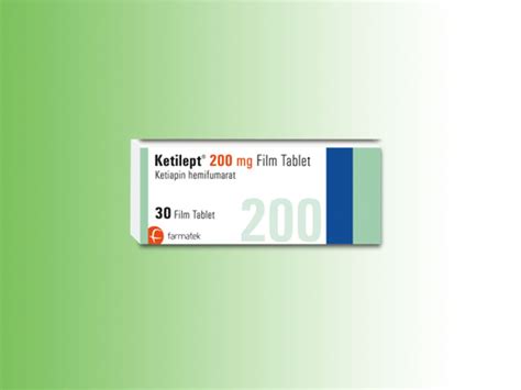 Ketilept 200 Mg 30 Tablet