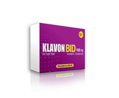Klavon-bid 1000 Mg 14 Film Tablet