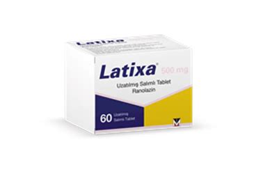 Latixa 500 Mg Uzatilmis Salimli 60 Tablet