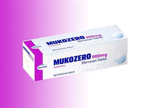 Mukozero 900 Mg 20 Efervesan Tablet
