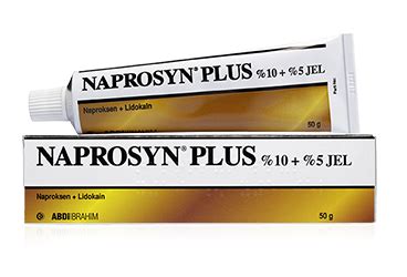 Naprosyn Plus %10 + %5 Jel 50 G