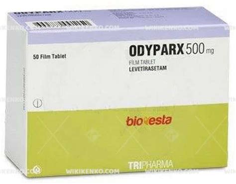Odyparx 500 Mg 50 Film Tablet