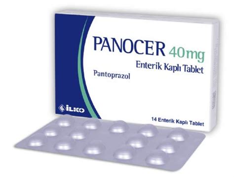 Panocer 40 Mg 14 Enterik Kapli Tablet