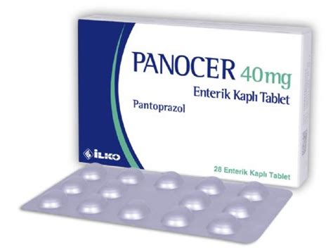 Panocer 40 Mg 28 Enterik Kapli Tablet