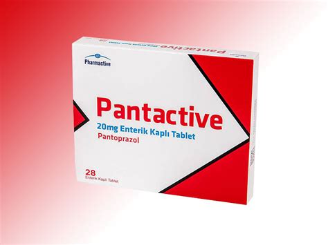 Pantactive 20 Mg 28 Enterik Kapli Tablet