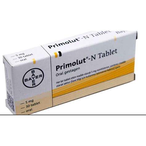 Primolut-n 5 Mg 30 Tablet