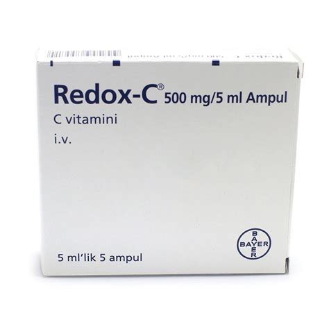Redox-c Ampul 500 Mg/5 Ml