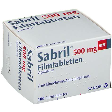 Sabril 500 Mg 100 Tablet