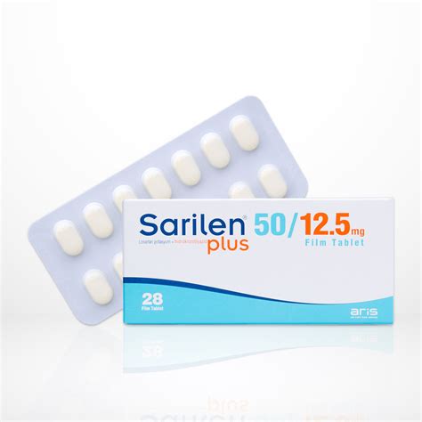 Sarilen Plus 50 Mg/12.5 Mg 28 Film Tablet