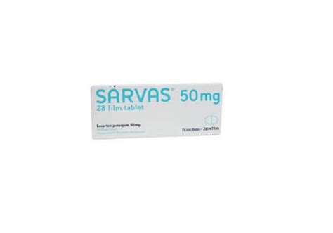 Sarvas 50 Mg 28 Film Tablet