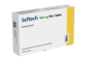 Seftech 100 Mg 20 Film Tablet