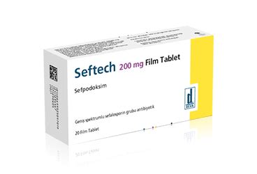 Seftech 200 Mg 20 Film Tablet