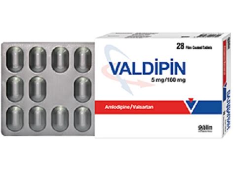 Valdipin 5 Mg/160 Mg Film Kapli Tablet (28 Film Kapli Tablet)