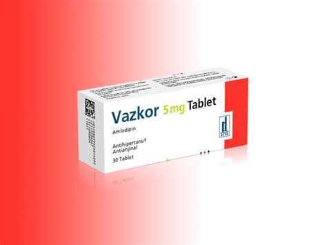 Vazkor 5 Mg 20 Tablet
