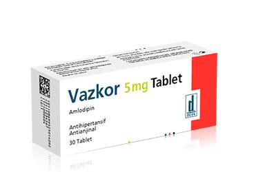 Vazkor 5 Mg 30 Tablet