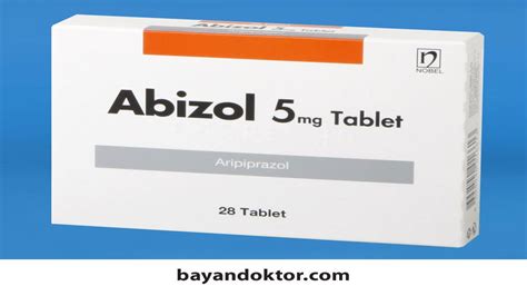 Abizol 5 Mg 28 Tablet