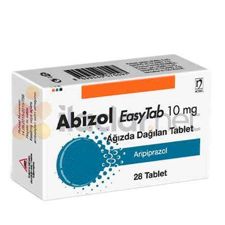 Abizol Easytab 10 Mg 28 Agizda Dagilan Tablet Fiyatı