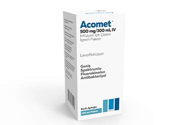 Acomet 500 Mg/100 Ml Iv Infuzyonluk Cozelti (1 Adet)