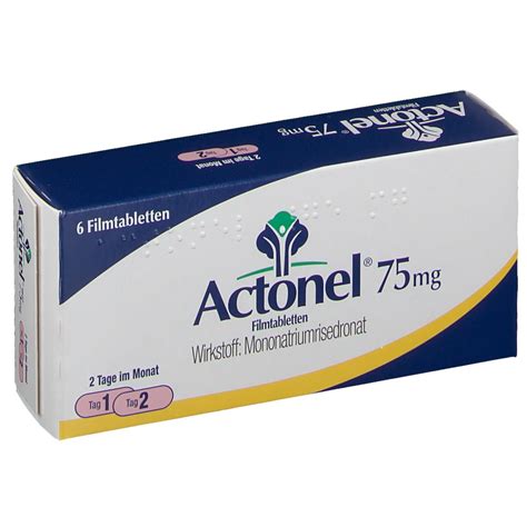 Actonel 75 Mg 6 Film Kapli Tablet